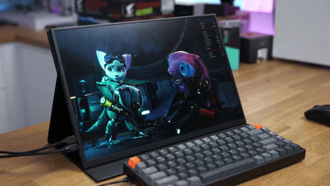 GEEKPORTER UGame K118 18" 2K FreeSync Monitor reviewed by Level UP Gaming & Tech